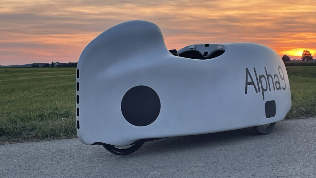 Das Alpha 9 Velomobil
